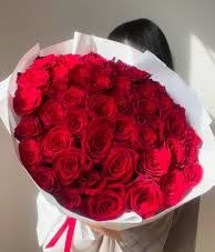 Букет из 51 красных роз